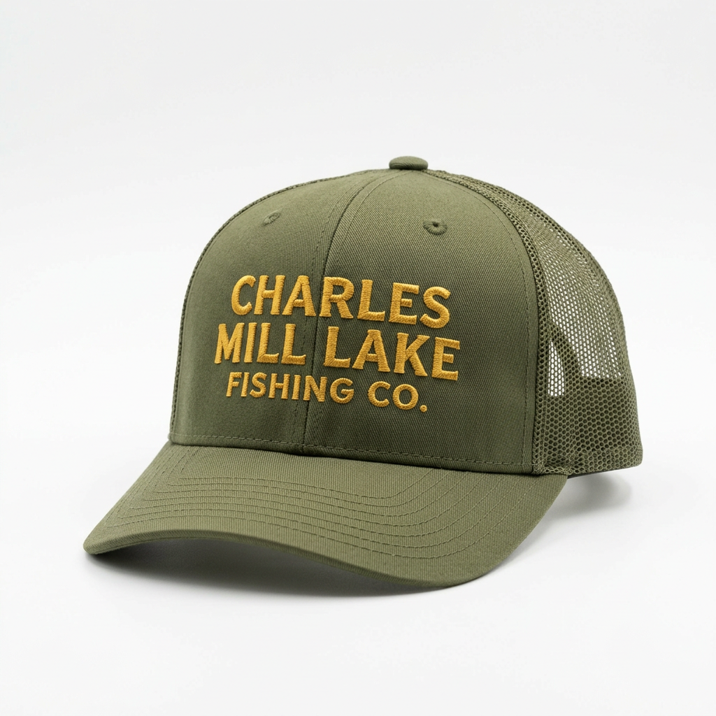 Charles Mill Lake Fishing Co. Classic Trucker Hat