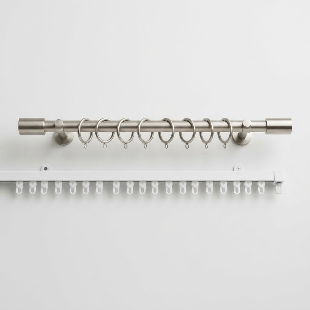 Drapery Hardware — AI illustration