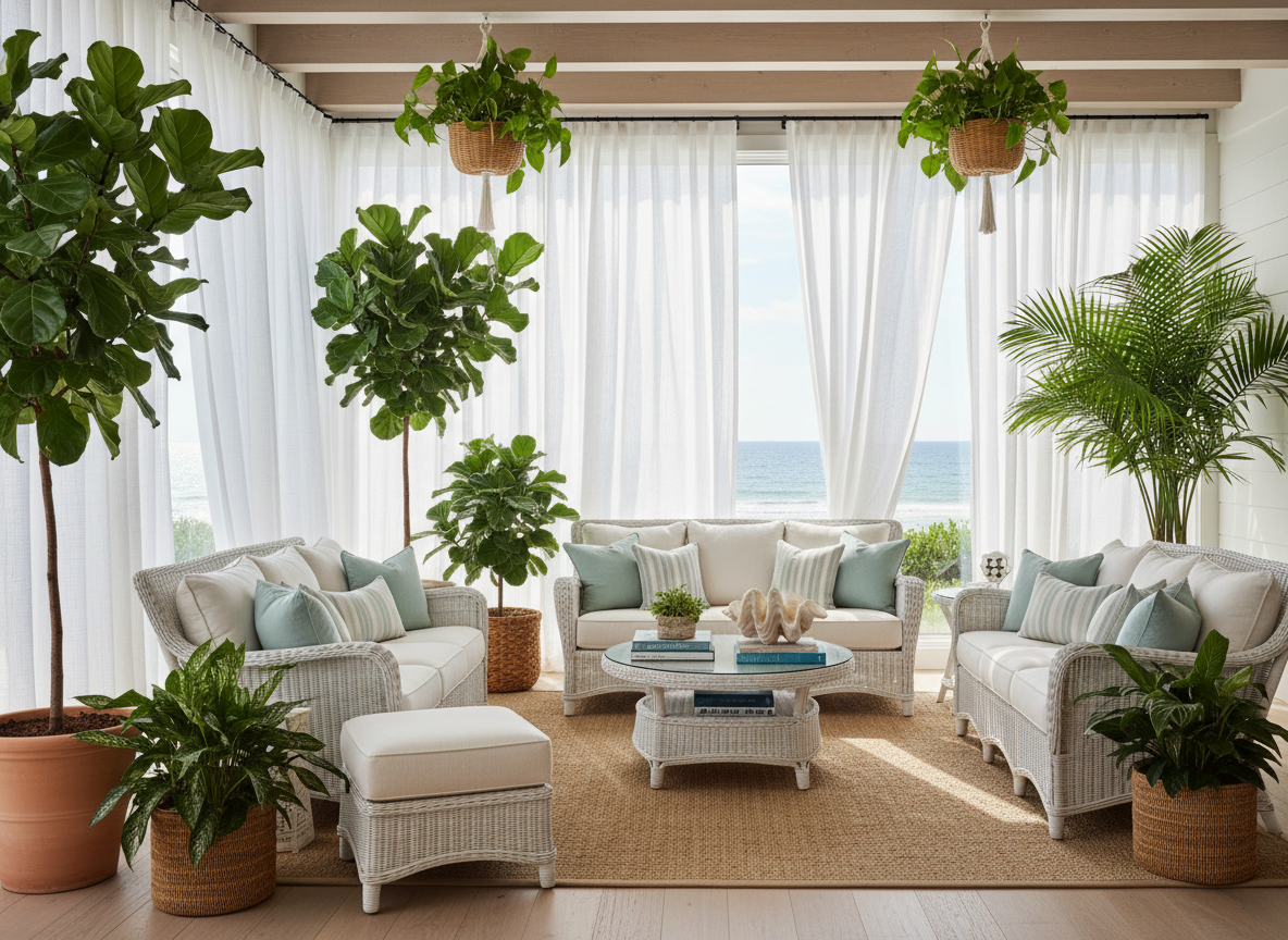 Sunlit Garden Room