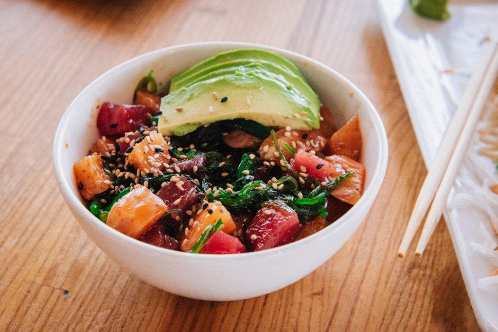 Poke Bowl with Fresh Fish