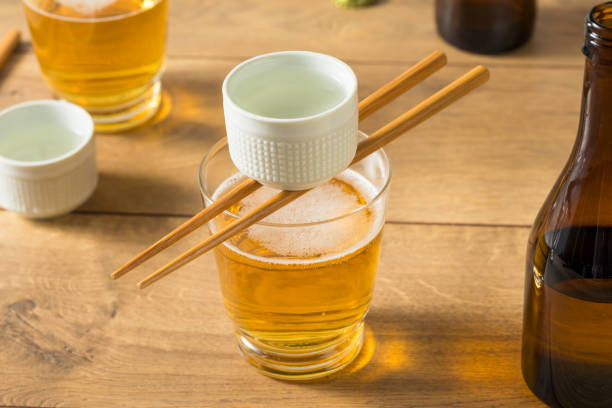 Sake Bomber - Happy Hour at Sushi Brokers