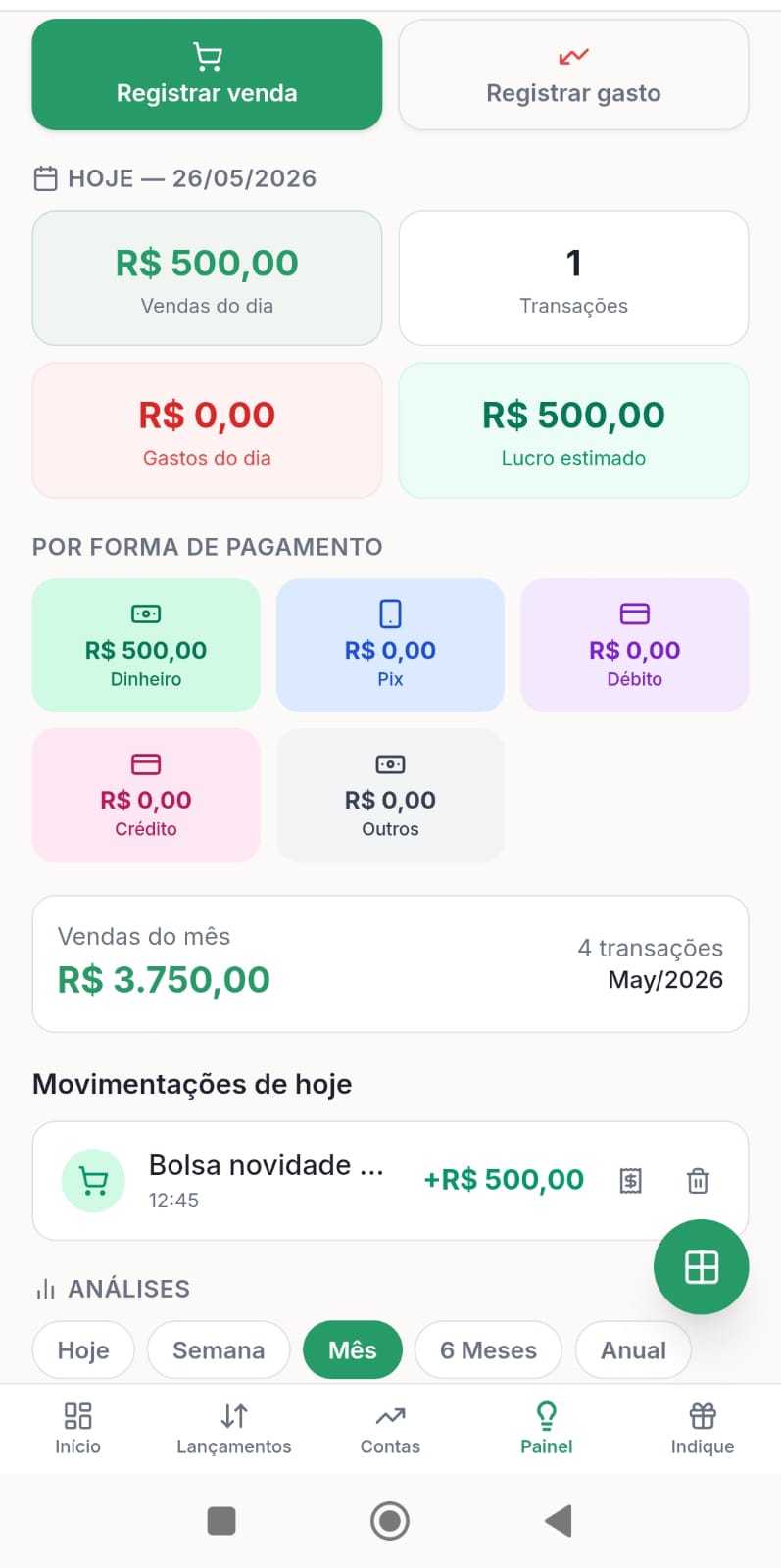 PDV - Registro de Venda