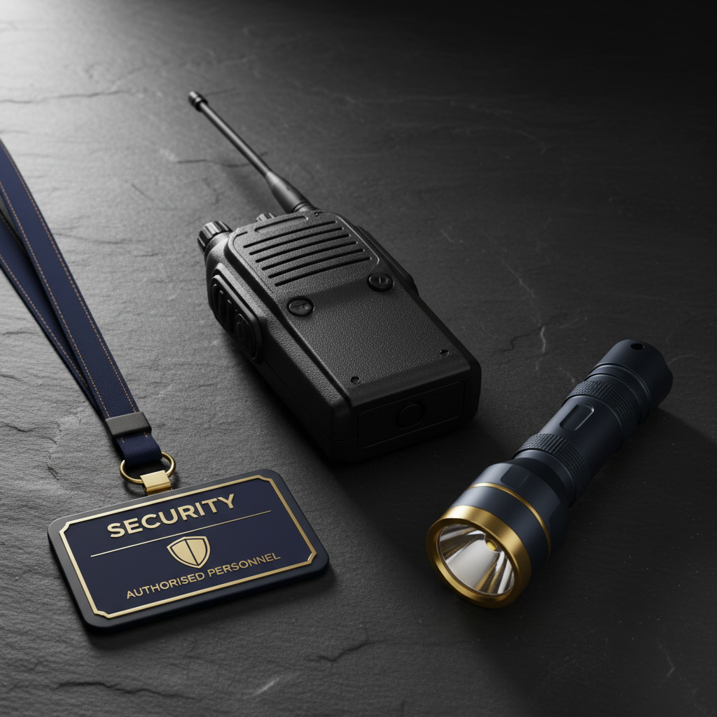 Professional security equipment used by Statewide Protective Services Blue Mountains