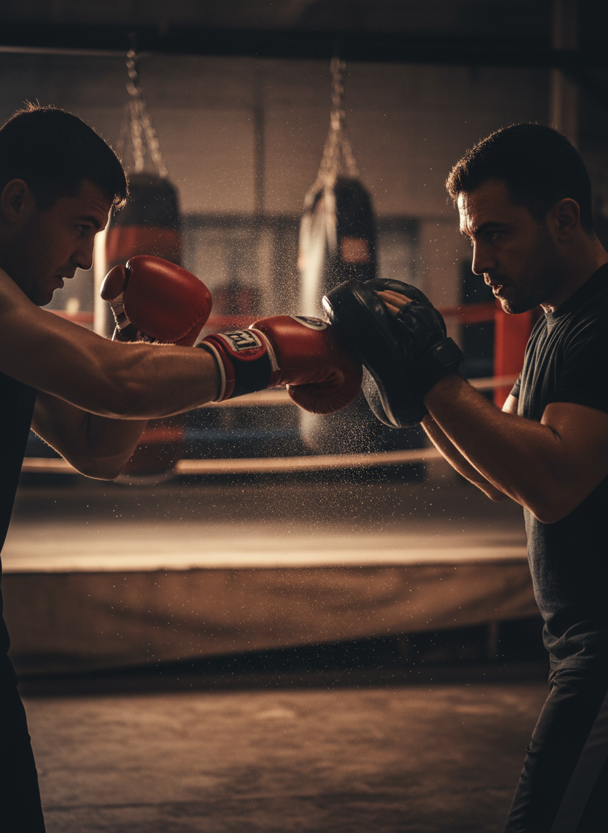 Boxing classes at Warrior Strength Martial Arts in Bellevue, WA