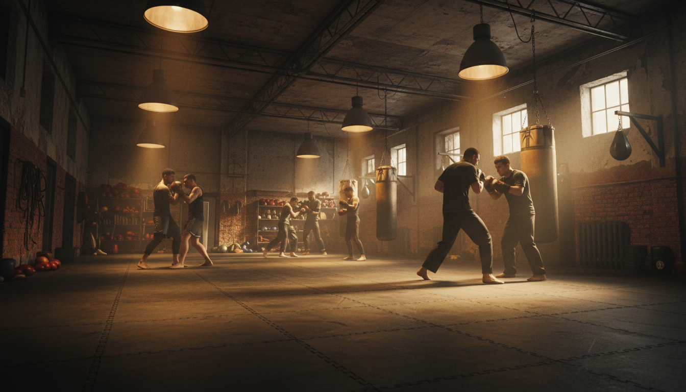 Inside the Warrior Strength Martial Arts academy in Bellevue, WA