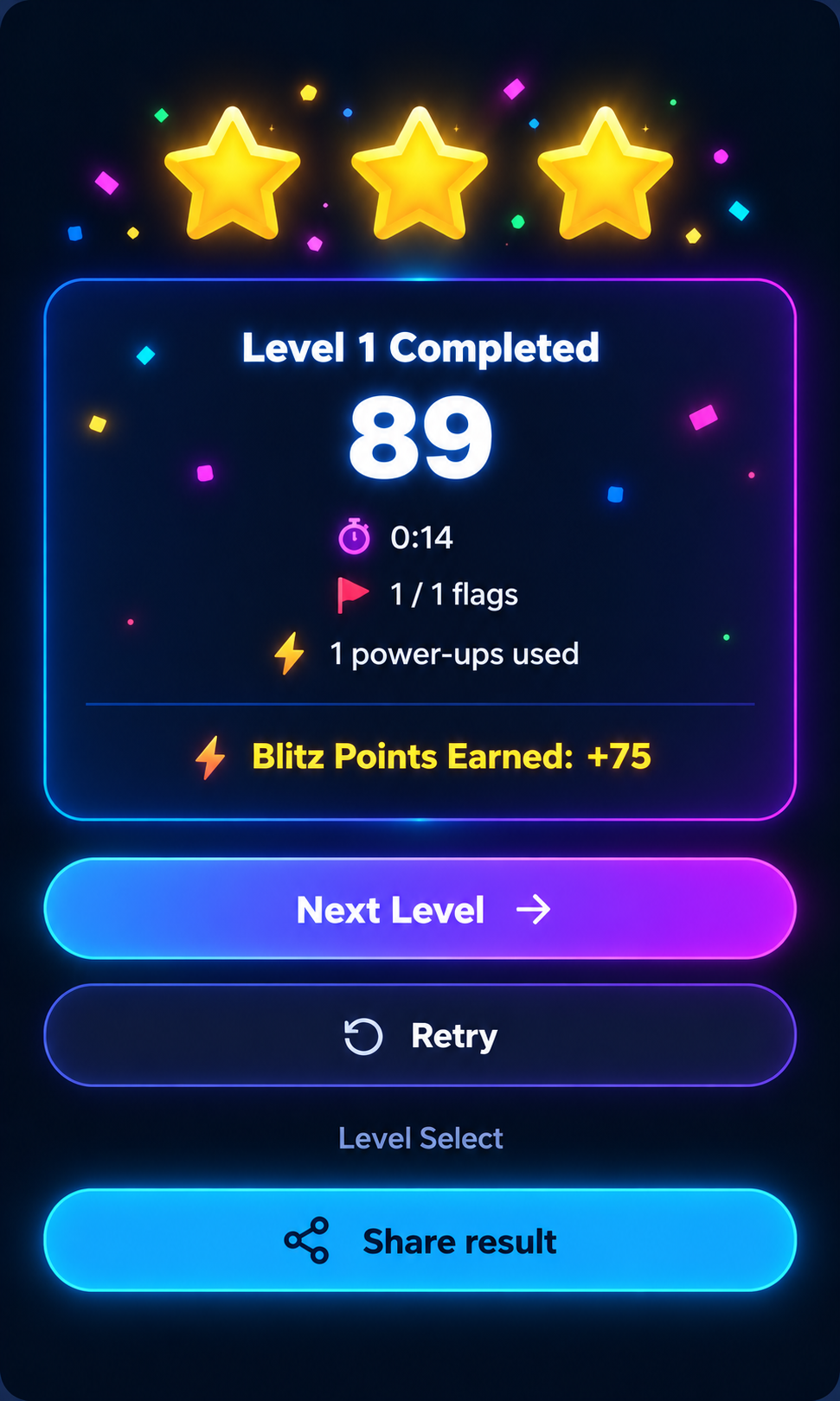 Level Complete