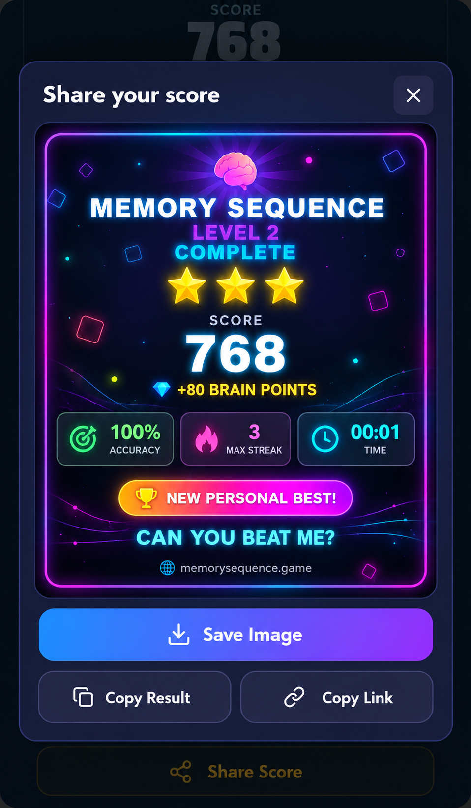 Share Score