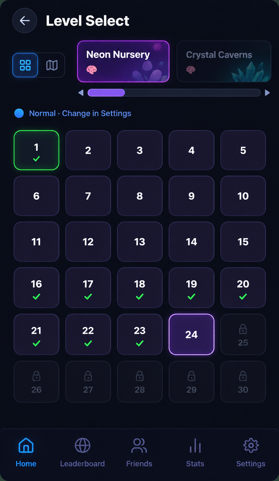 Level Select