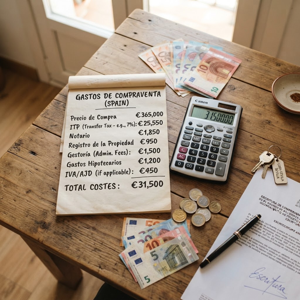 Spanish Property Buying Costs Explained: Taxes, Fees & Total Budget