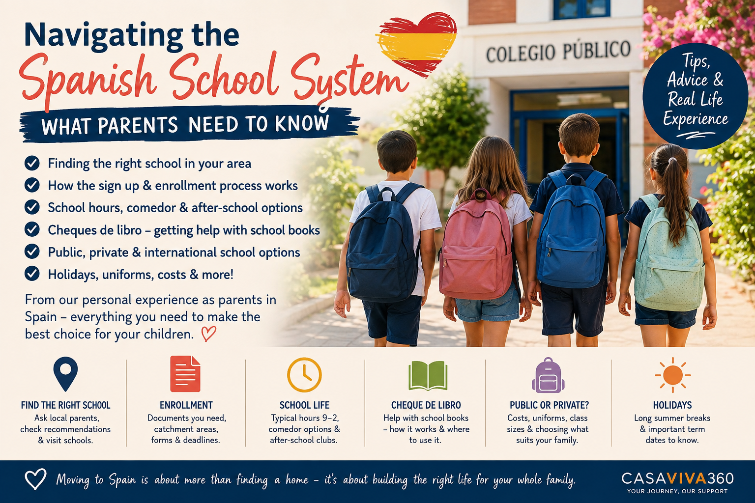 Navigating the Spanish School System: What Parents Moving to Spain Need to Know