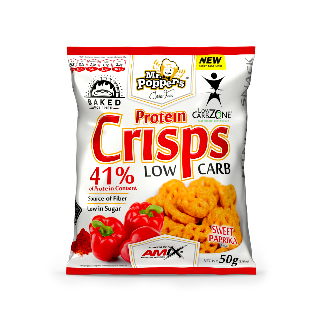 Mr. Popper's Protein Crisps Sweet Paprika