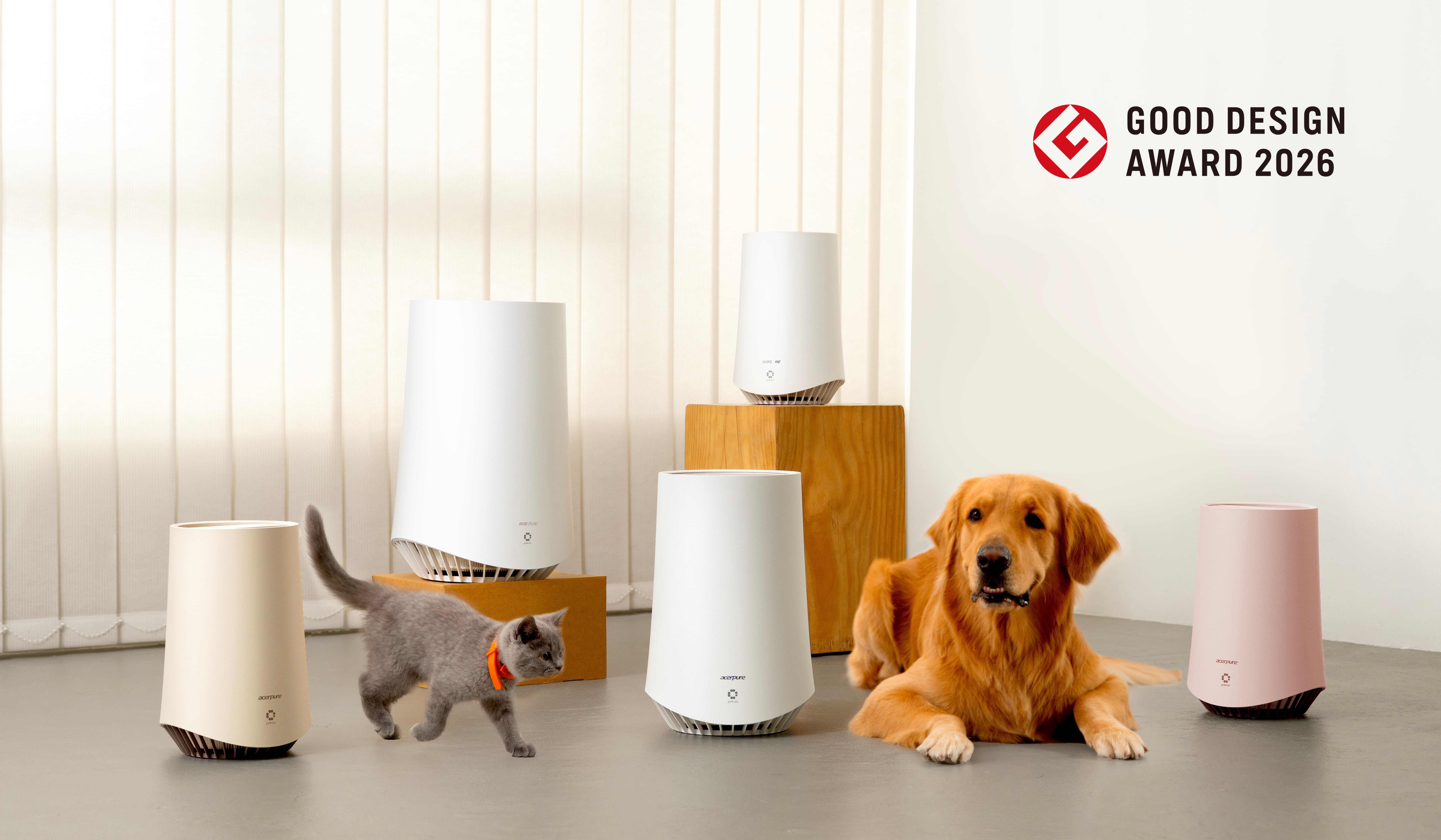 Acerpure Wins Japan’s Good Design Award. PRO P5 Pet Air Purifier Series Marks the Brand’s First Win in the Air Purifier Category