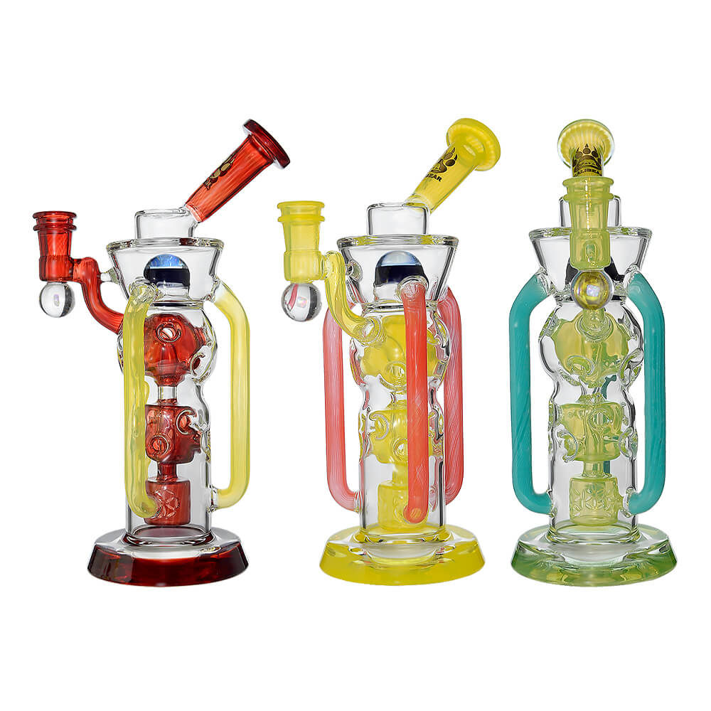 Colorflow Fab Recycler Dab Rig with Opal