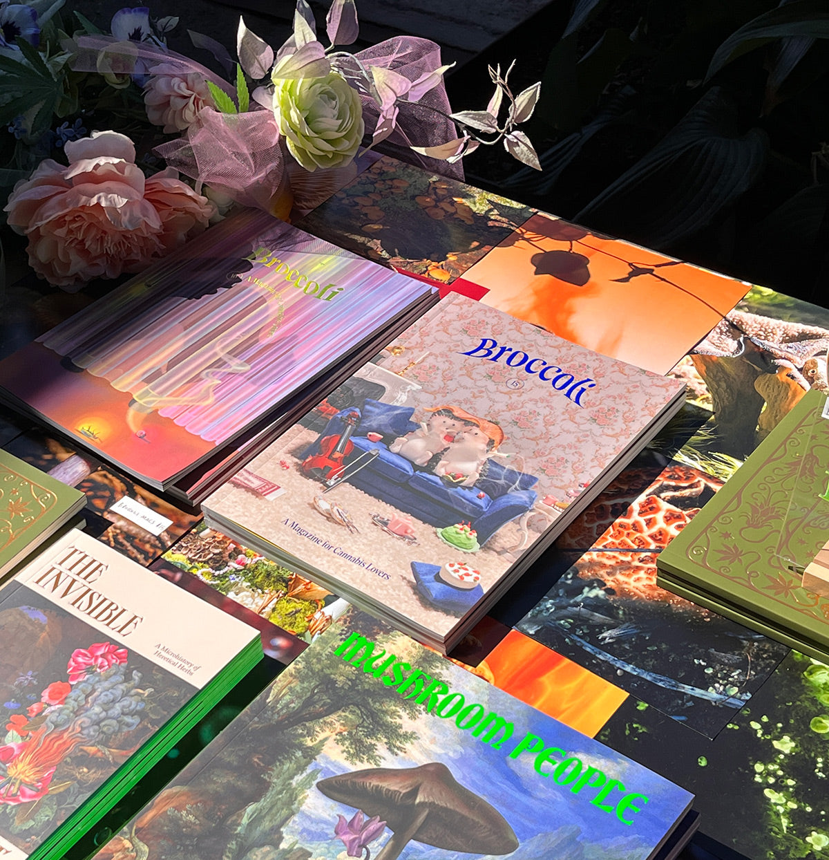 A table of Broccoli publications