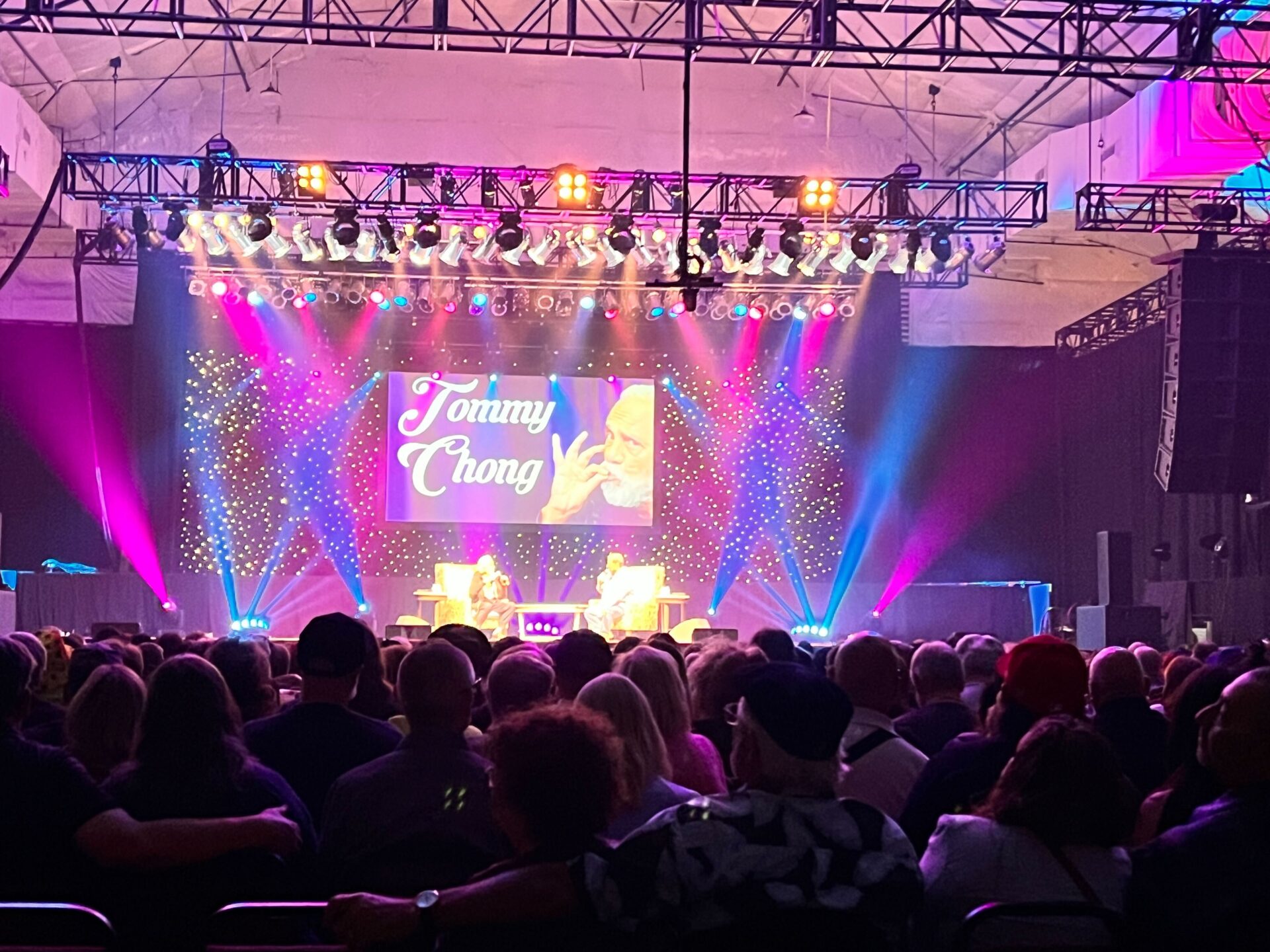 Tommy Chong at a live event
