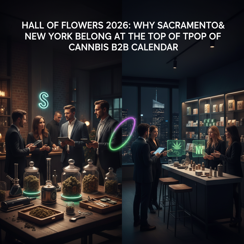 Hall of Flowers 2026: Why Sacramento and New York Belong at the Top of the Cannabis B2B Calendar