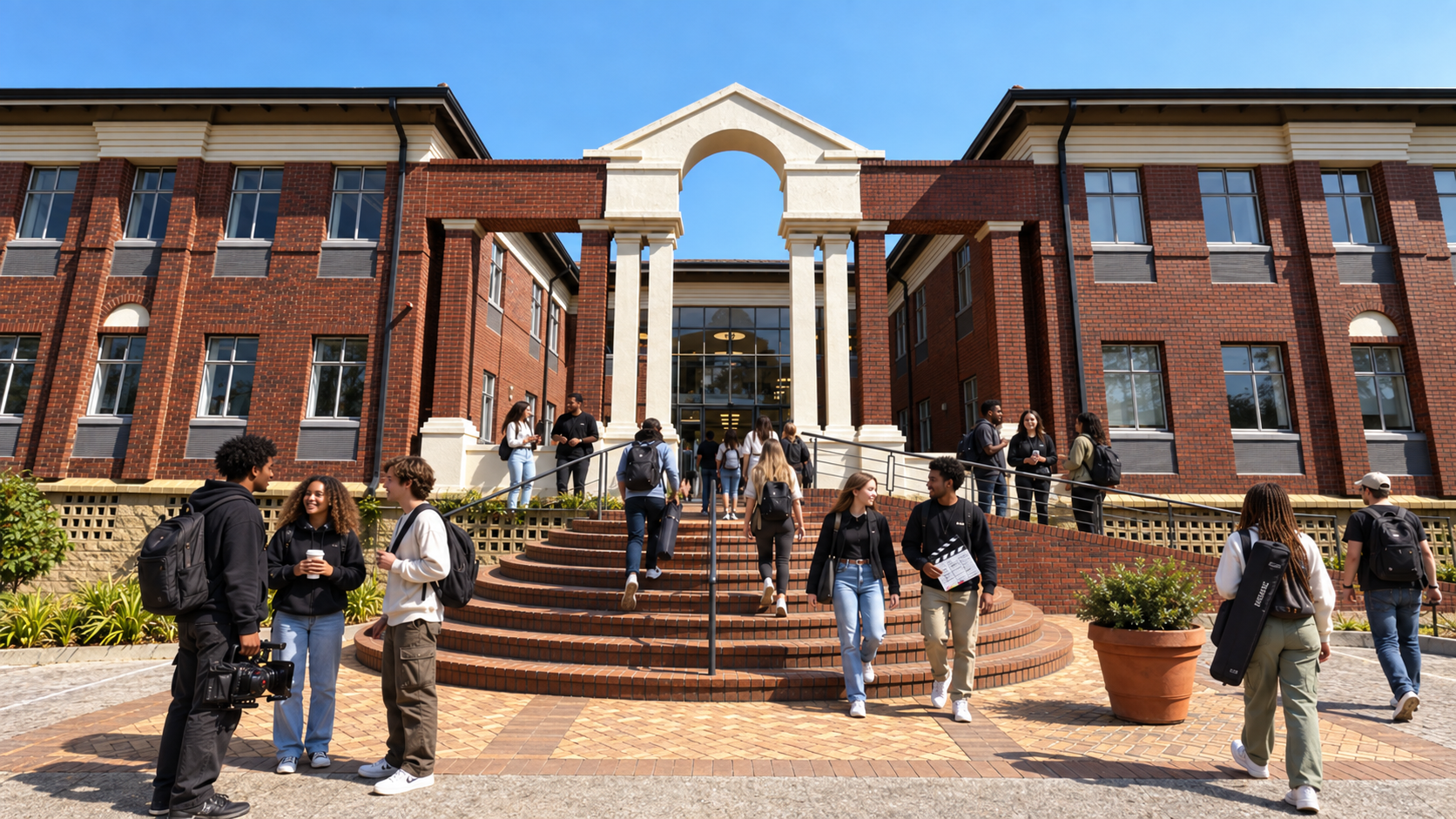 AACA Film College campus building