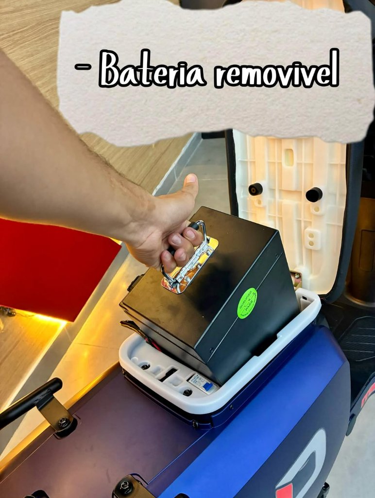 Bateria removível