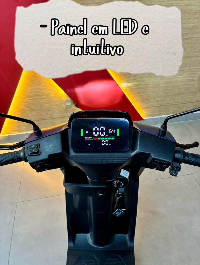 Painel LED intuitivo