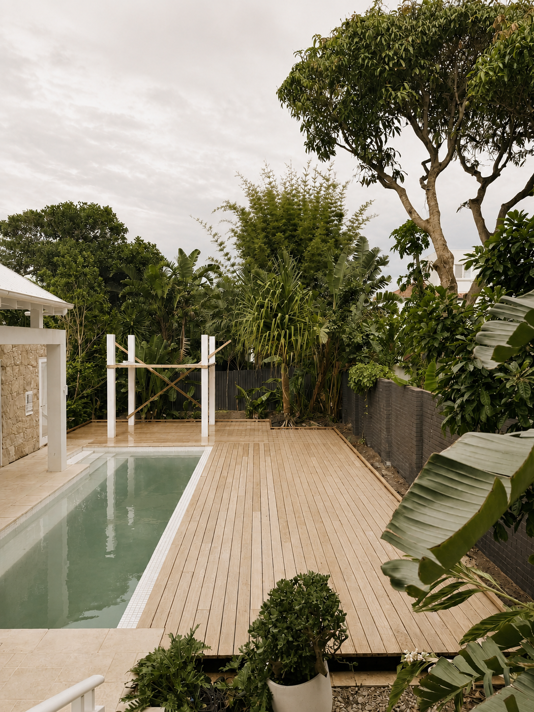 Pool and deck renovation