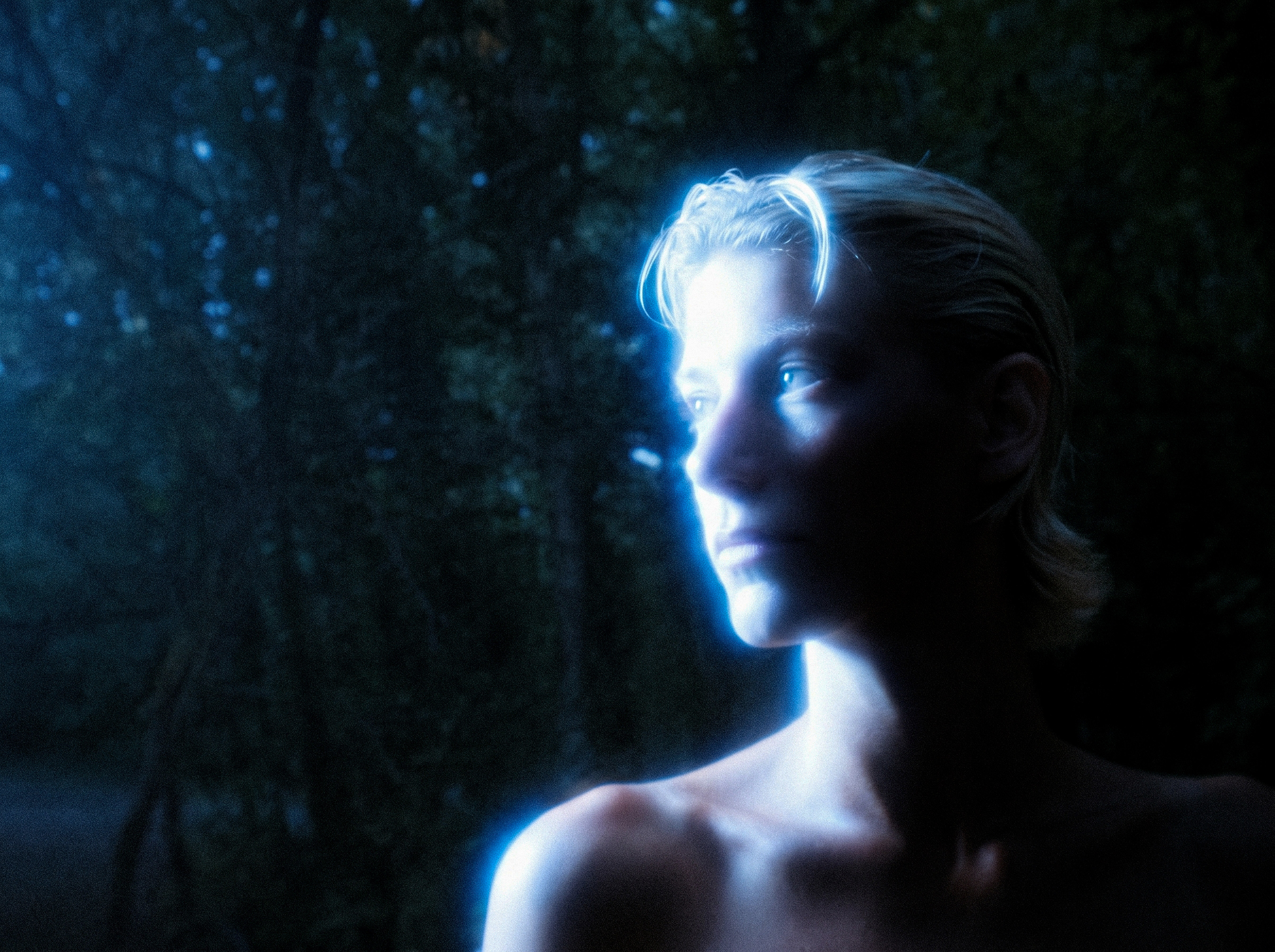 Blue Light Portrait