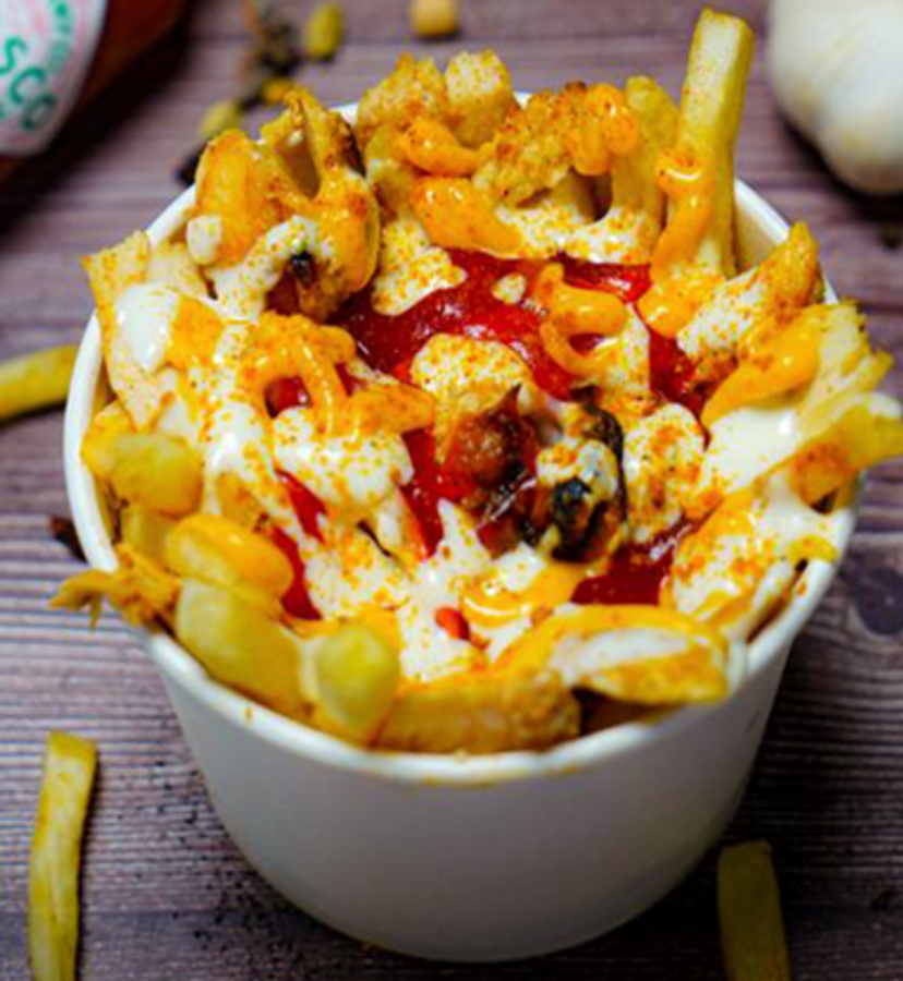 Chicken Shawarma Loaded Fries