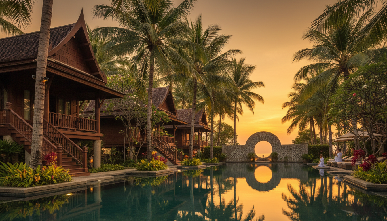 Thai wellness retreat