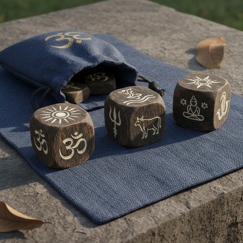 Vedic Dice & Divination Set
