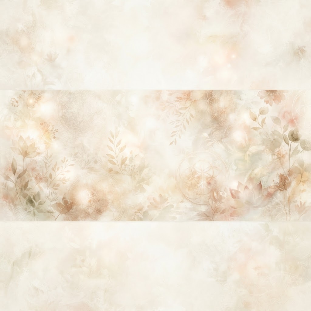 Dreamy artwork uniting energy healing, astrology, breathwork, yoga, somatics, emotional healing, mind and naturopathy