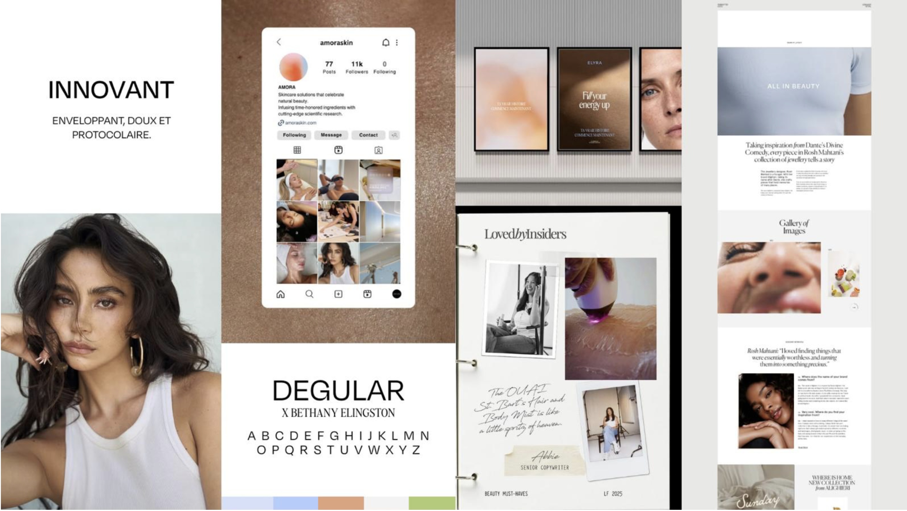Réalisation d'un moodboard