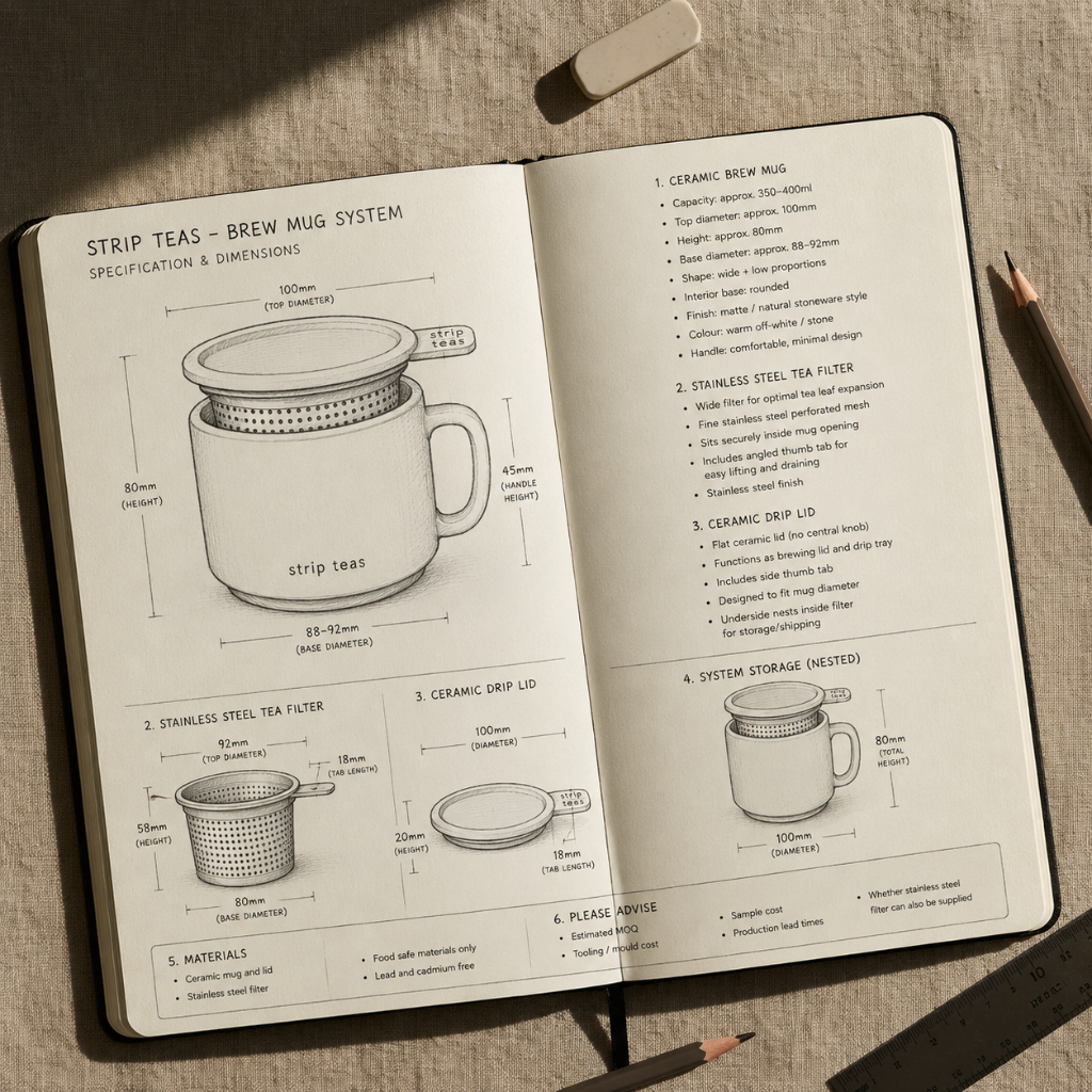 Mug proportions