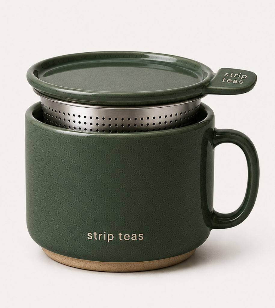 Strip Teas brew mug system