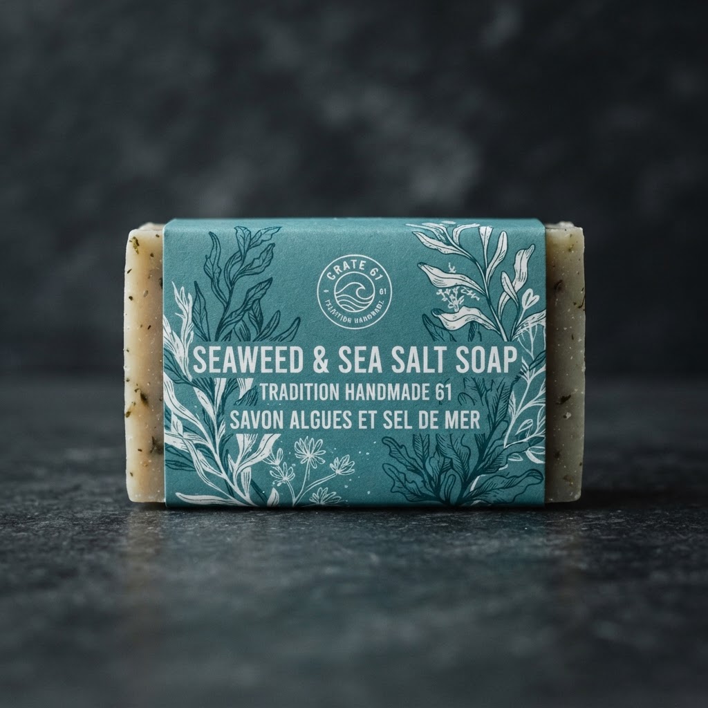 Crate 61 — Seaweed & Sea Salt Soap