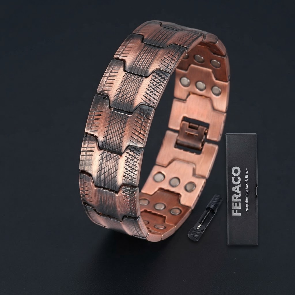 Feraco Magnetic Copper Bracelet