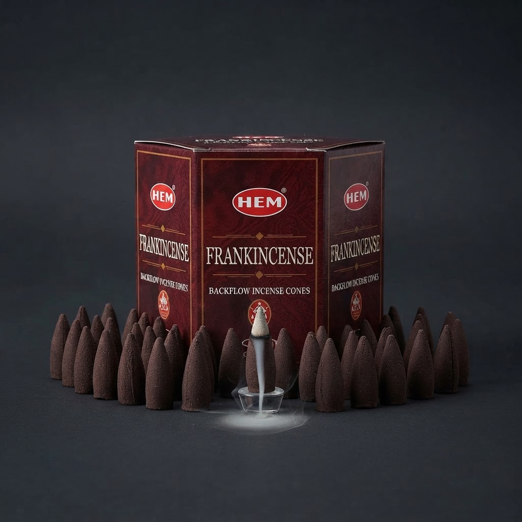 Frankincense Backflow Incense Cones