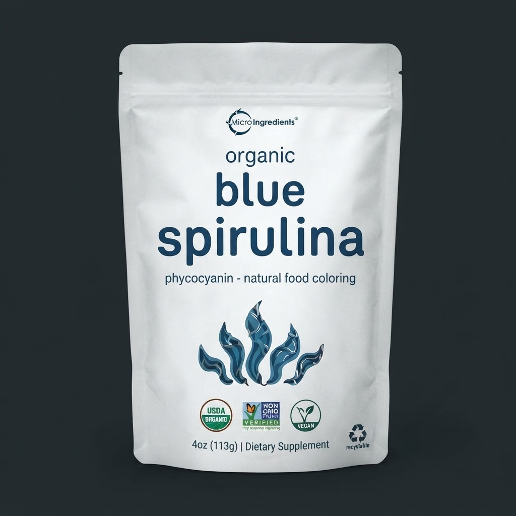 Organic Blue Spirulina Powder