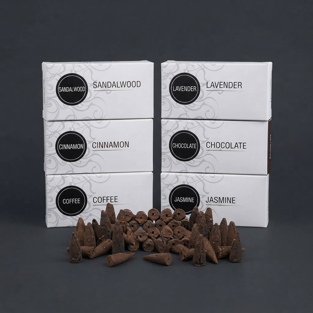 Scented Incense Cone Variety Set