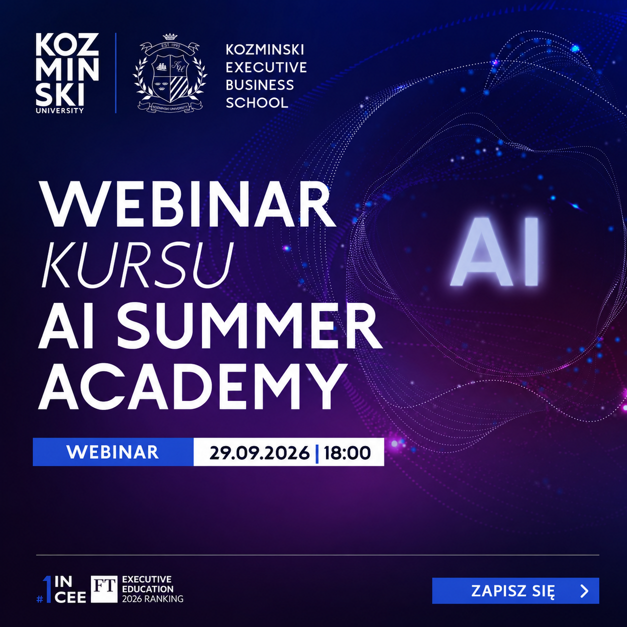 Webinar AI Summer Academy – 29.09.2026