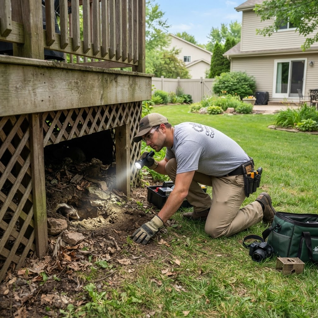 Skunk removal and control