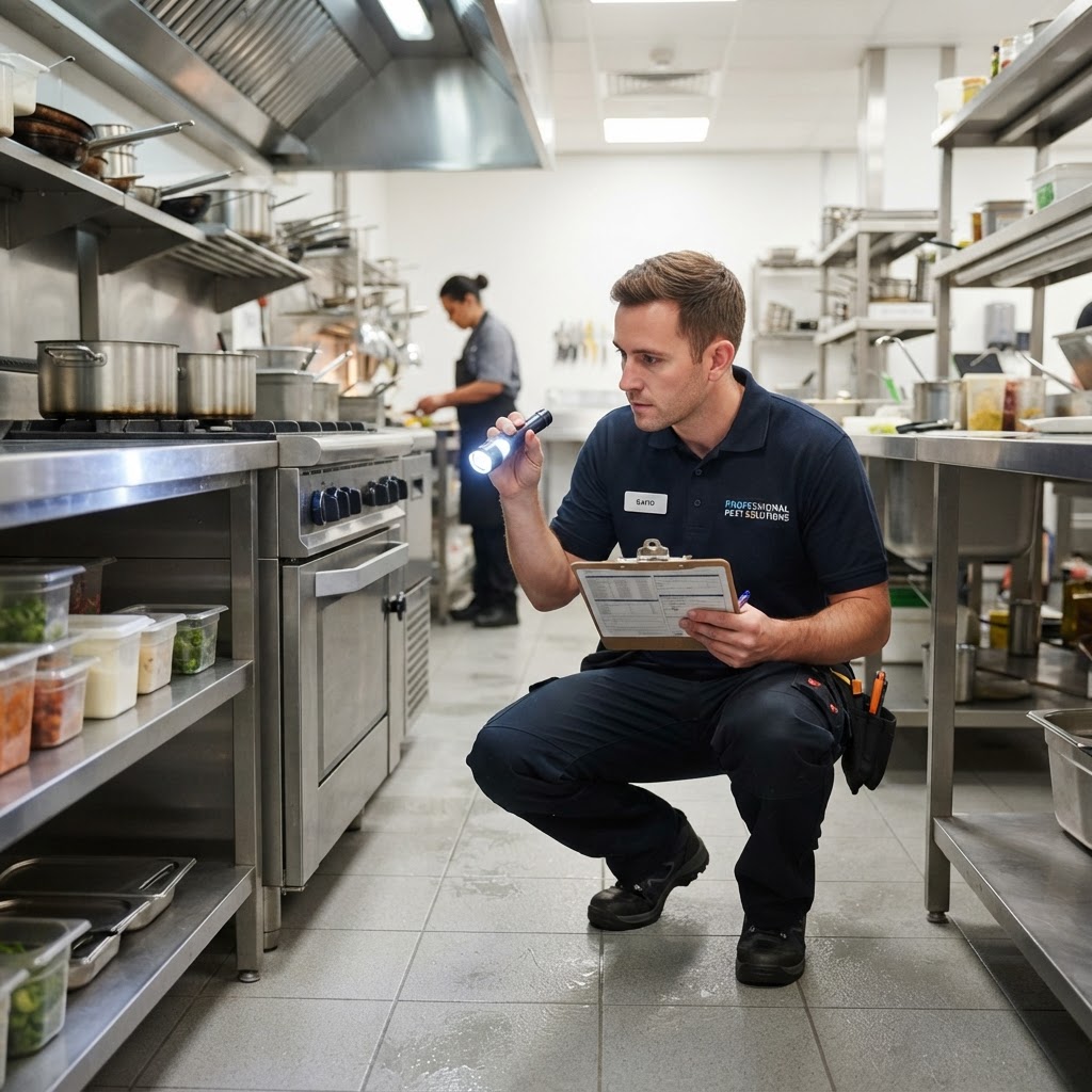 Commercial pest control services