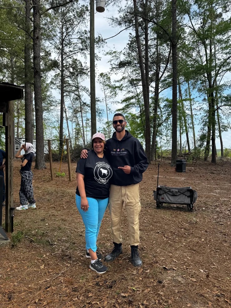 Members on the property.
