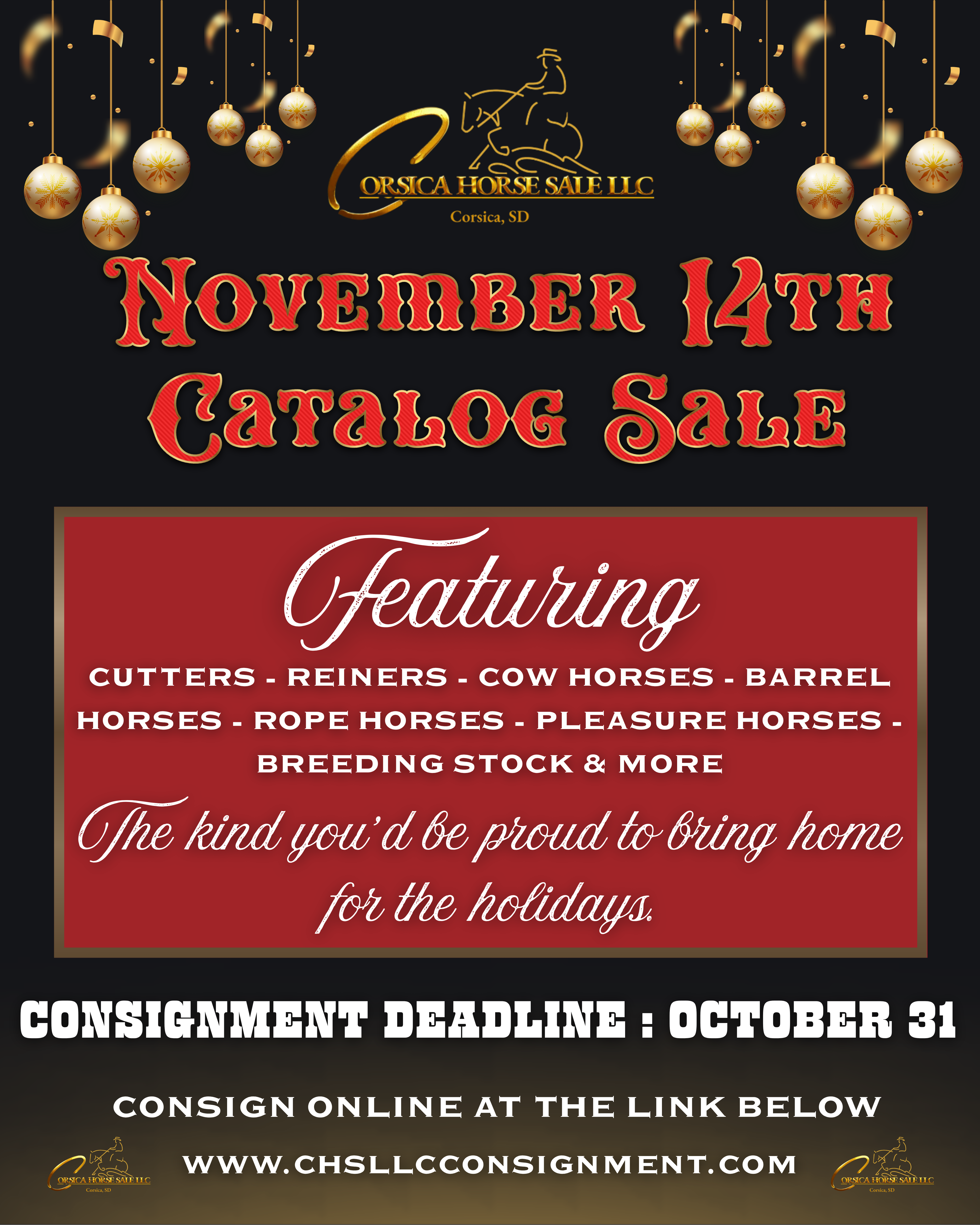 November 14th Catalog Sale