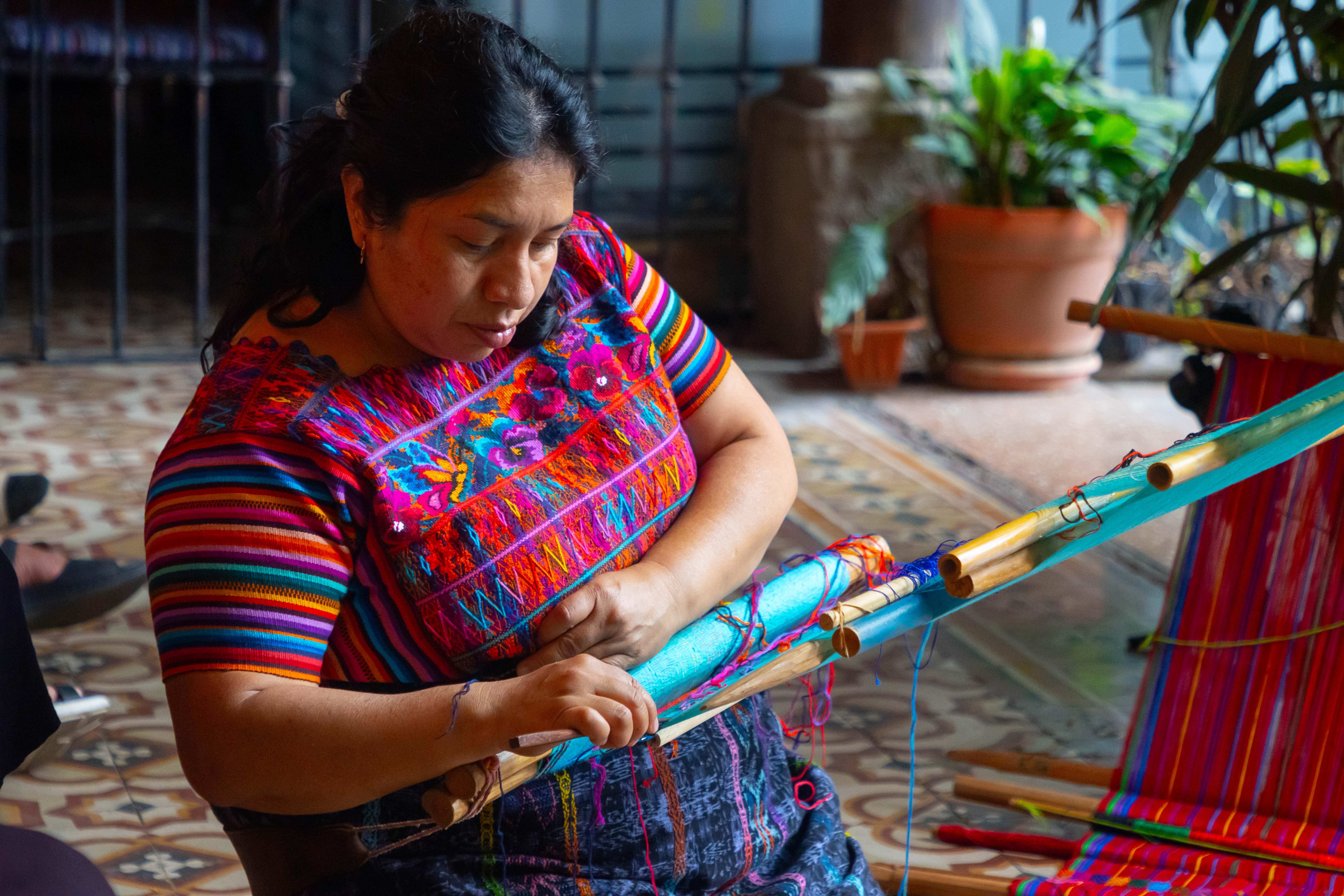 Backstrap weaving workshop
