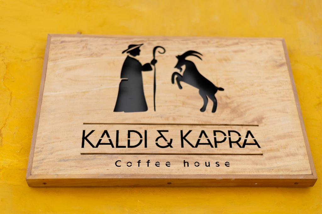 Kaldi & Kapra café interior