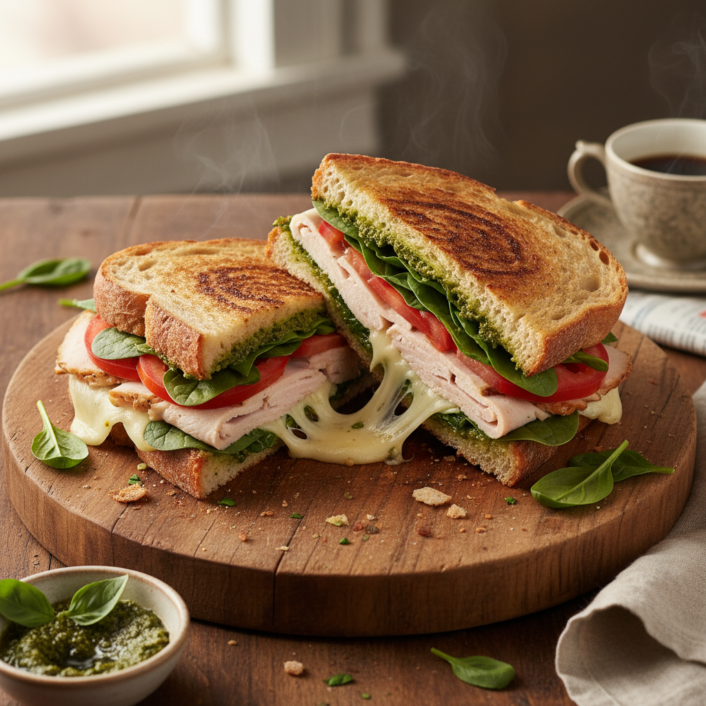 Turkey Pesto Melt