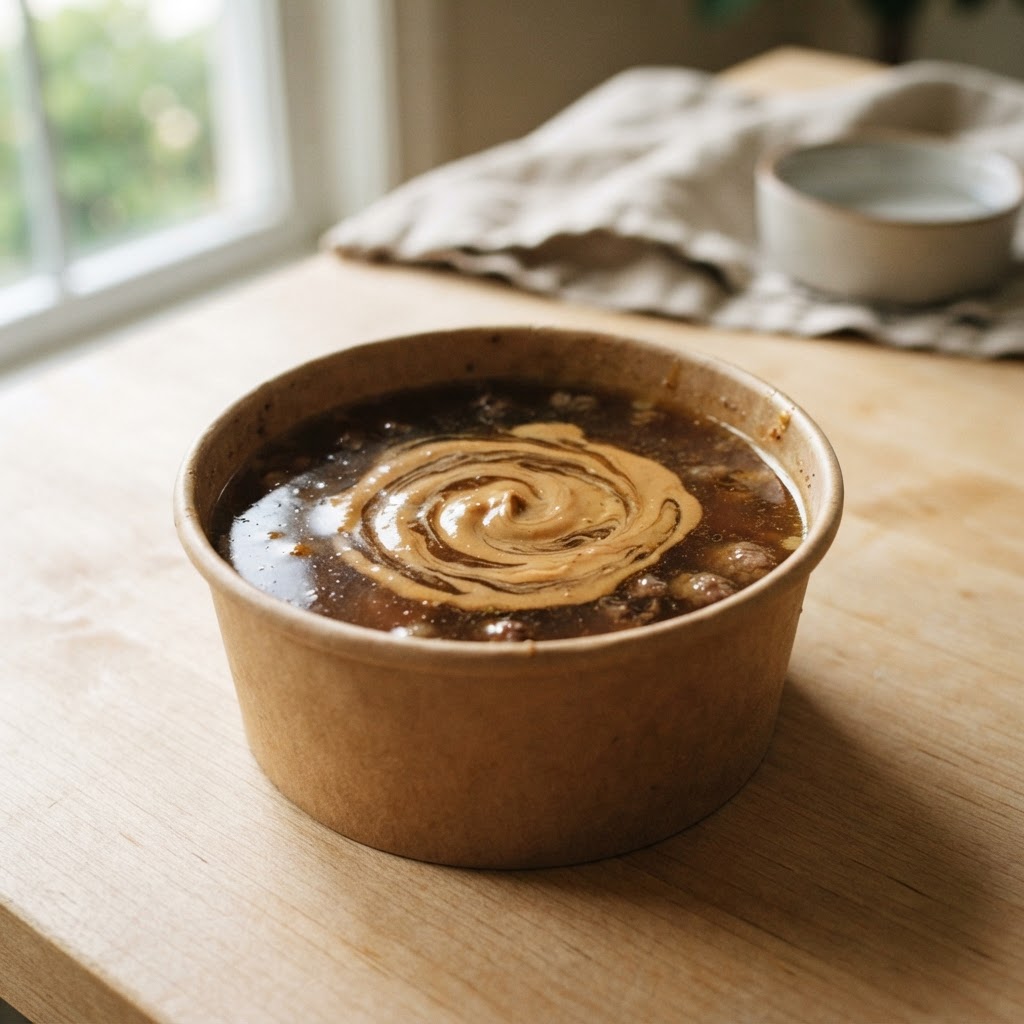Peanut Butter Beef Bisque