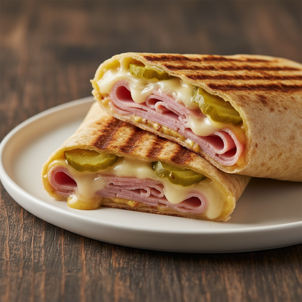 Ham & Swiss Wrap