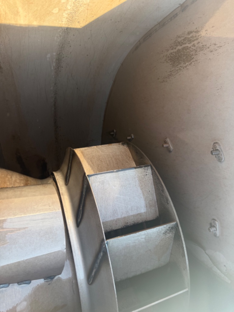 Exhaust fan blower wheel