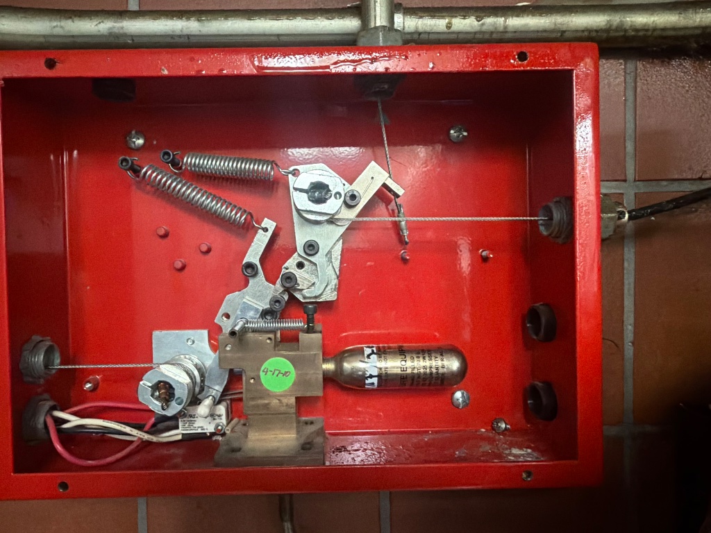 Fire suppression system service