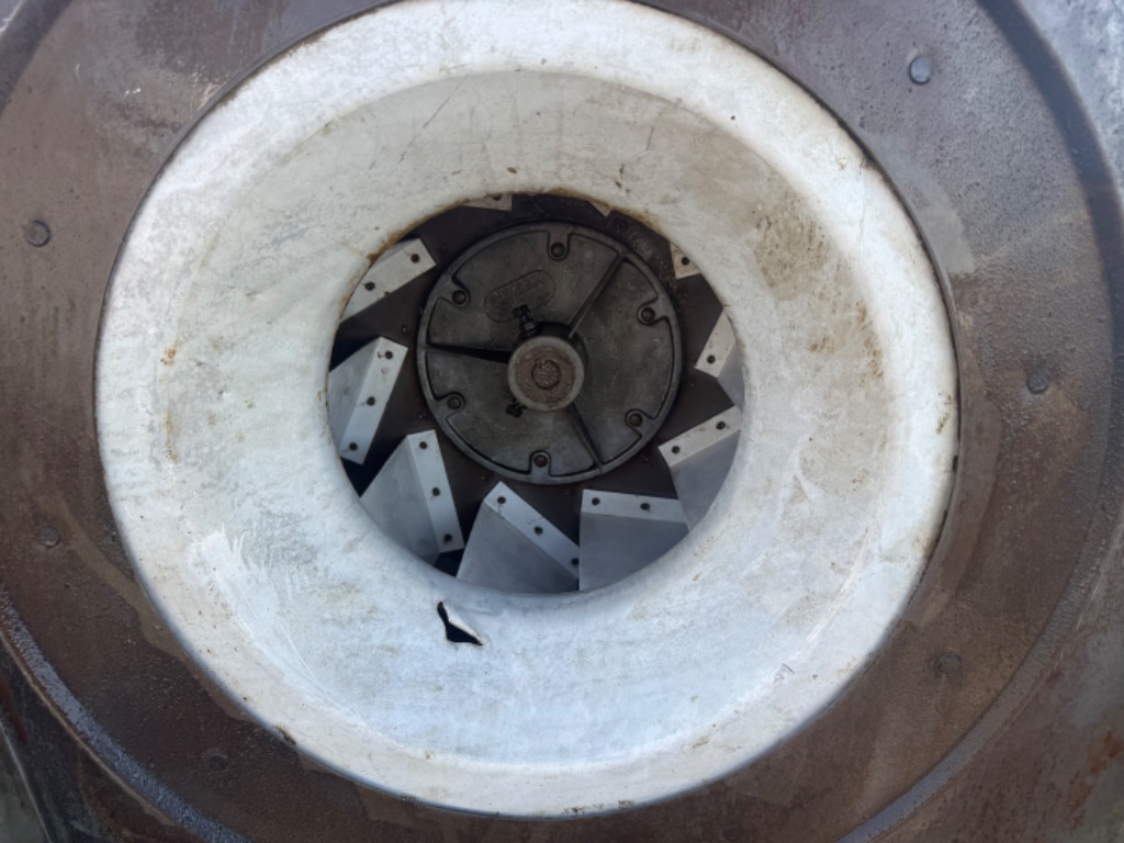 Fan wheel after cleaning